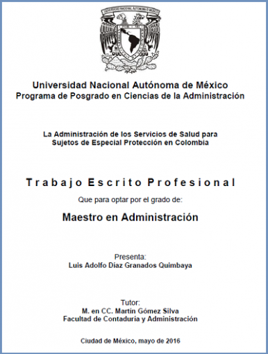 Acervo Digital Institucional en Seguridad Social - La administración de los  servicios de salud para sujetos de especial protección en Colombia